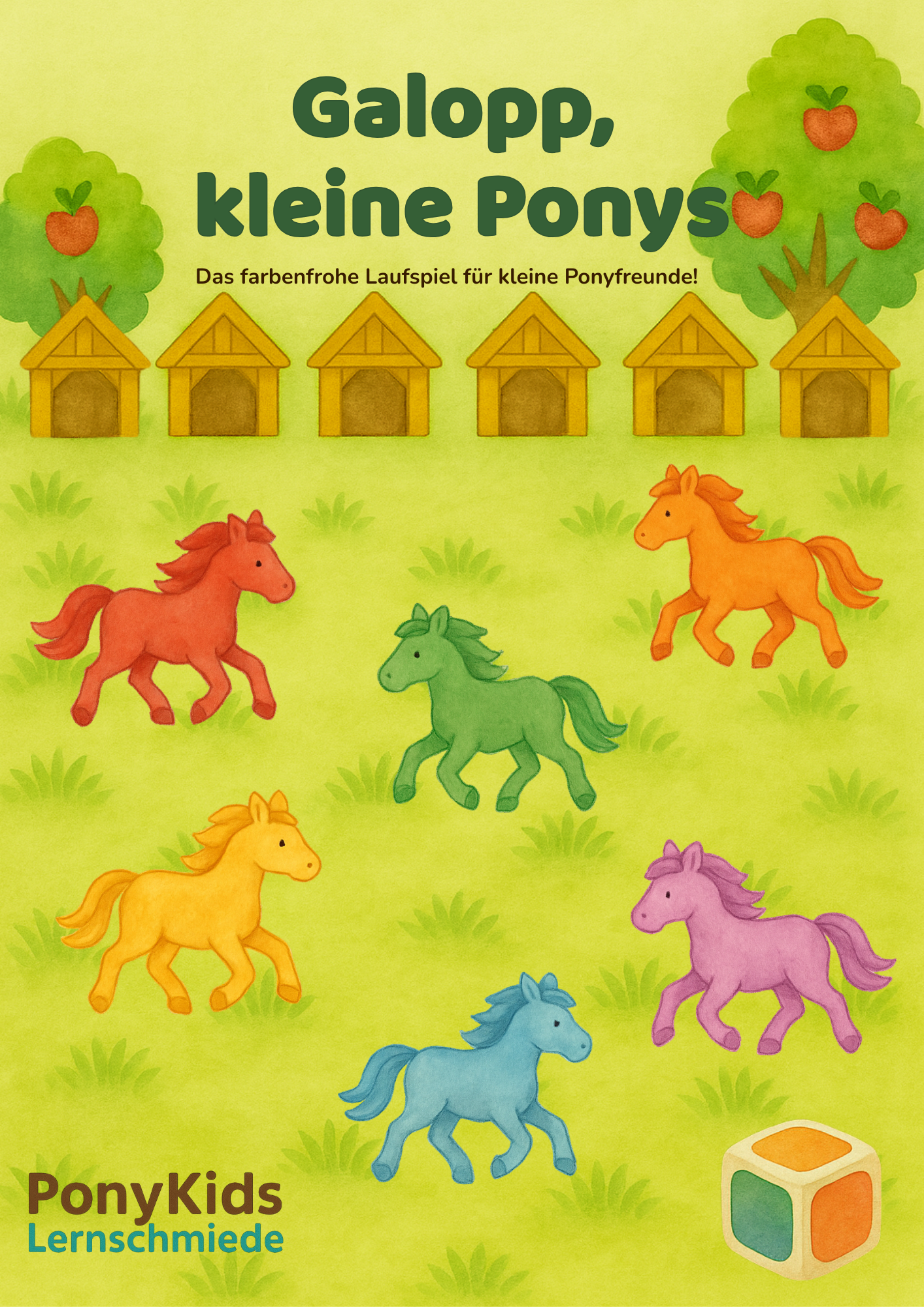 Galopp, kleine Ponys – Vorschaubild